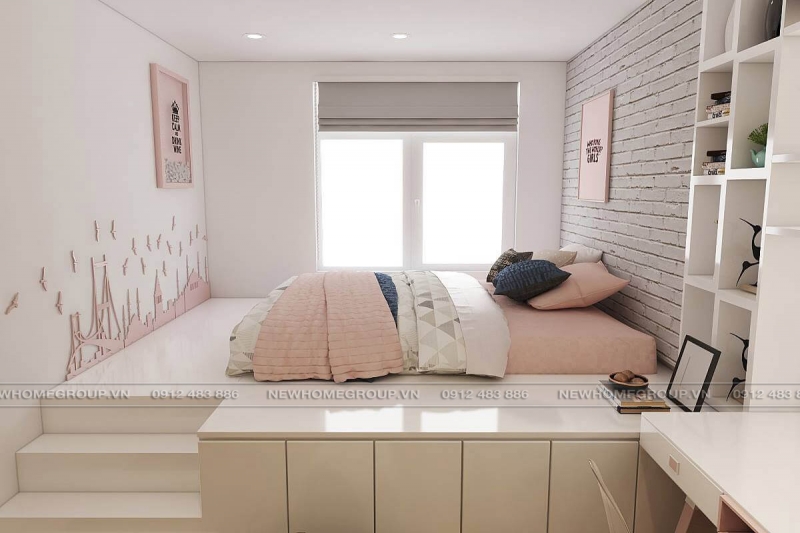 Cách bố trí nội thất phòng ngủ nhỏ đơn giản mà ấn tượng